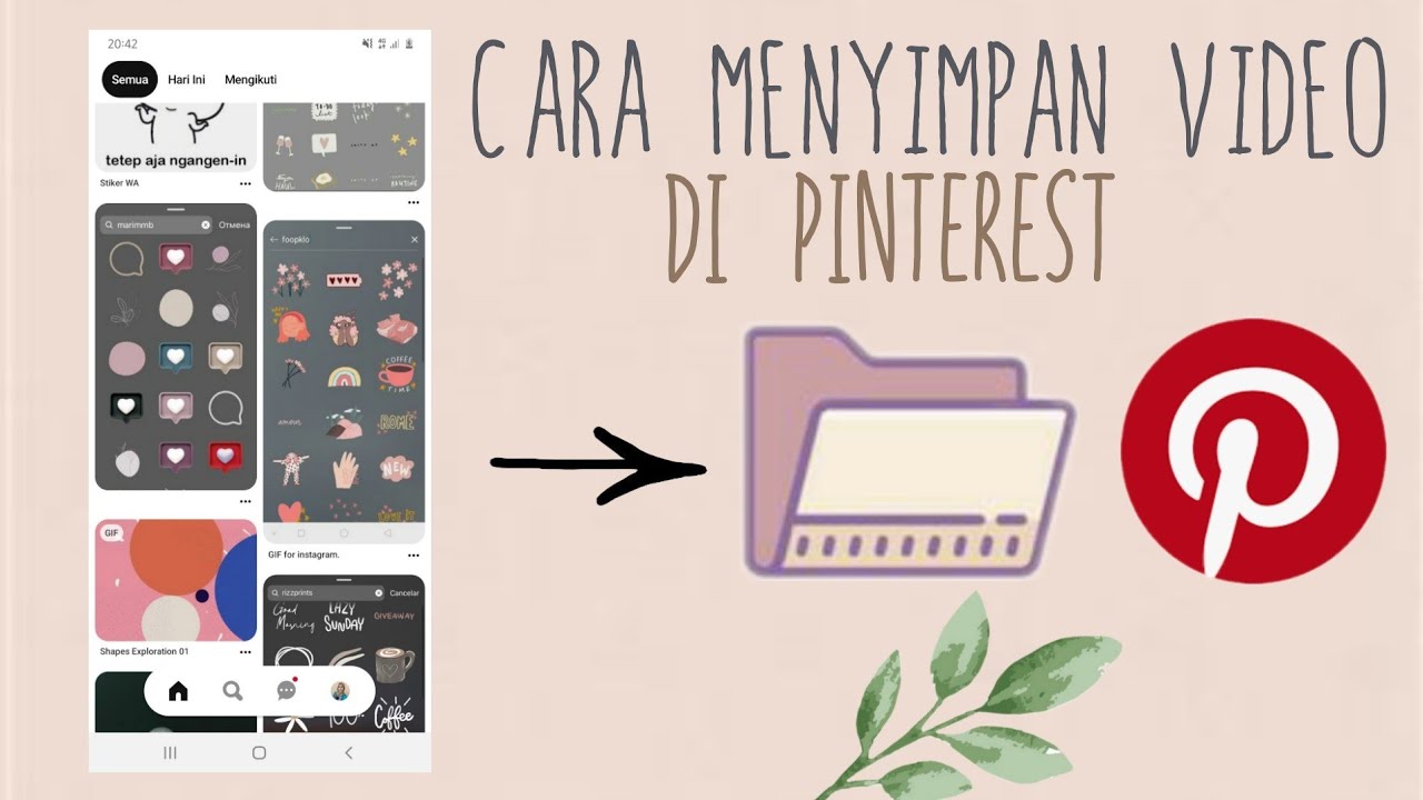 Cara Menyimpan Video dari Pinterest ke Galeri Anda